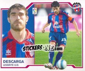 Sticker Descarga - Liga Spagnola 2007-2008 n. 245 - Colecciones ESTE