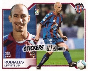 Cromo Rubiales - Liga Spagnola 2007-2008 - Colecciones ESTE