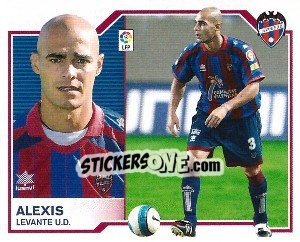 Sticker Alexis - Liga Spagnola 2007-2008 - Colecciones ESTE