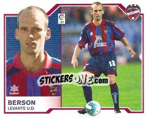 Sticker Berson - Liga Spagnola 2007-2008 - Colecciones ESTE