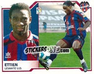 Sticker Ettien - Liga Spagnola 2007-2008 n. 256 - Colecciones ESTE