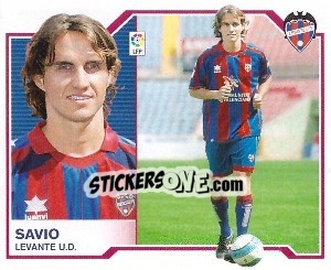 Sticker Savio - Liga Spagnola 2007-2008 - Colecciones ESTE