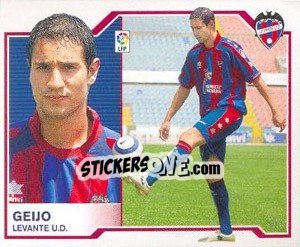 Sticker Geijo - Liga Spagnola 2007-2008 n. 259 - Colecciones ESTE