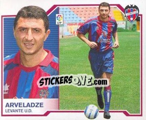 Sticker Arveladze - Liga Spagnola 2007-2008 - Colecciones ESTE