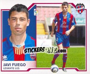 Sticker Javi Fuego (Coloca) - Liga Spagnola 2007-2008 n. 264 - Colecciones ESTE