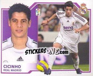Sticker Cicinho - Liga Spagnola 2007-2008 - Colecciones ESTE