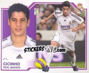 Sticker Cicinho - Liga Spagnola 2007-2008 n. 276 - Colecciones ESTE
