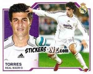 Cromo Miguel Torres - Liga Spagnola 2007-2008 - Colecciones ESTE