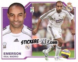 Sticker Emersón - Liga Spagnola 2007-2008 n. 286 - Colecciones ESTE