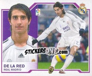 Sticker De La Red - Liga Spagnola 2007-2008 n. 287 - Colecciones ESTE