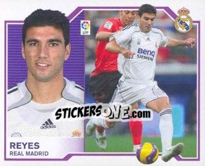 Sticker Reyes - Liga Spagnola 2007-2008 n. 291 - Colecciones ESTE