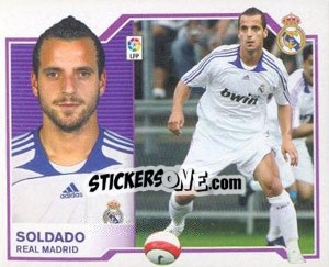 Figurina Soldado - Liga Spagnola 2007-2008 n. 293 - Colecciones ESTE