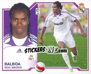 Sticker Balboa (Coloca) - Liga Spagnola 2007-2008 n. 297 - Colecciones ESTE