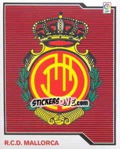 Sticker Escudo MALLORCA - Liga Spagnola 2007-2008 n. 301 - Colecciones ESTE