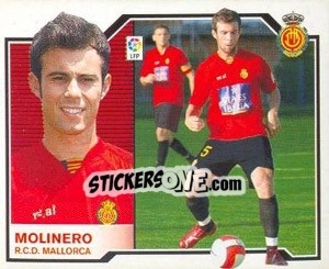Sticker Molinero - Liga Spagnola 2007-2008 n. 305 - Colecciones ESTE