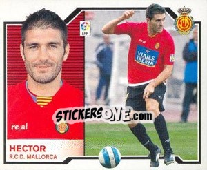 Sticker Héctor - Liga Spagnola 2007-2008 n. 306 - Colecciones ESTE