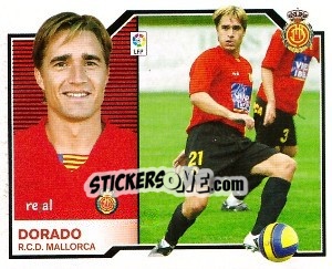 Sticker Dorado - Liga Spagnola 2007-2008 n. 312 - Colecciones ESTE