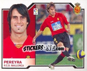 Cromo Pereyra - Liga Spagnola 2007-2008 - Colecciones ESTE