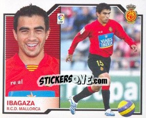 Sticker Ibagaza - Liga Spagnola 2007-2008 n. 318 - Colecciones ESTE