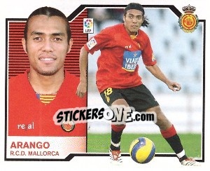 Sticker Arango - Liga Spagnola 2007-2008 n. 321 - Colecciones ESTE