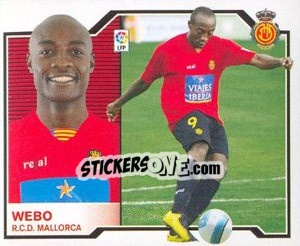 Sticker Webó - Liga Spagnola 2007-2008 n. 322 - Colecciones ESTE
