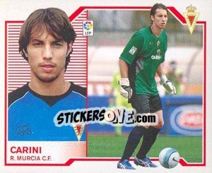 Sticker Carini - Liga Spagnola 2007-2008 n. 334 - Colecciones ESTE
