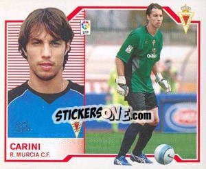 Cromo Carini - Liga Spagnola 2007-2008 - Colecciones ESTE