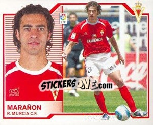 Cromo Marañón - Liga Spagnola 2007-2008 - Colecciones ESTE