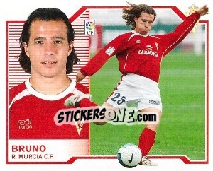 Cromo Bruno - Liga Spagnola 2007-2008 - Colecciones ESTE