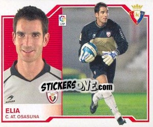 Cromo Elia - Liga Spagnola 2007-2008 - Colecciones ESTE