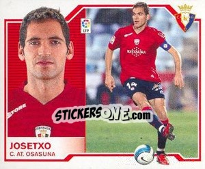 Cromo Josetxo - Liga Spagnola 2007-2008 - Colecciones ESTE