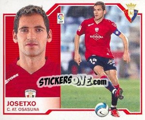 Sticker Josetxo - Liga Spagnola 2007-2008 n. 366 - Colecciones ESTE
