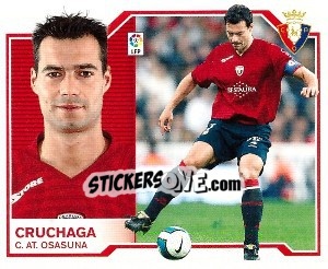 Sticker Cruchaga - Liga Spagnola 2007-2008 - Colecciones ESTE