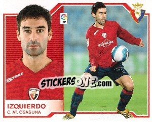 Figurina Izquierdo - Liga Spagnola 2007-2008 - Colecciones ESTE