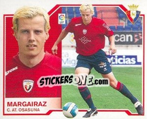 Sticker Margairaz - Liga Spagnola 2007-2008 n. 374 - Colecciones ESTE