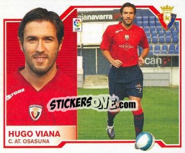 Sticker Hugo Viana - Liga Spagnola 2007-2008 n. 377 - Colecciones ESTE