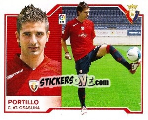 Sticker Portillo - Liga Spagnola 2007-2008 - Colecciones ESTE