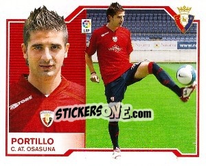 Sticker Portillo - Liga Spagnola 2007-2008 n. 381 - Colecciones ESTE