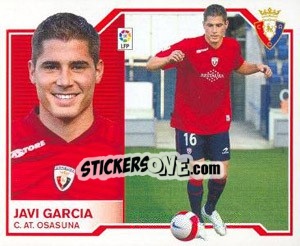 Sticker Javi Garcia (Coloca) - Liga Spagnola 2007-2008 n. 382 - Colecciones ESTE