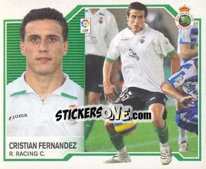 Cromo Cristian Fernández - Liga Spagnola 2007-2008 - Colecciones ESTE