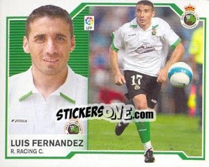 Sticker Luis Fernández - Liga Spagnola 2007-2008 n. 401 - Colecciones ESTE