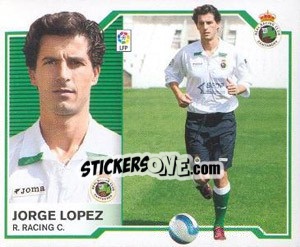 Cromo Jorge López