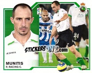 Sticker Munitis - Liga Spagnola 2007-2008 n. 407 - Colecciones ESTE