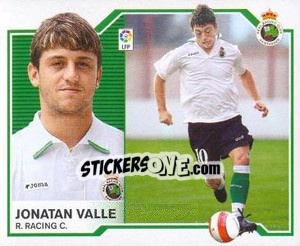 Sticker Jonathan Valle (Coloca) - Liga Spagnola 2007-2008 n. 412 - Colecciones ESTE