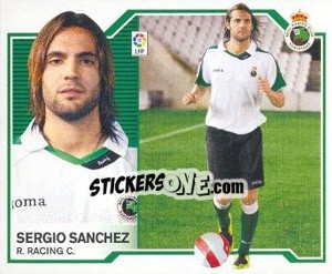Cromo Sergio Sanchez (Coloca) - Liga Spagnola 2007-2008 - Colecciones ESTE