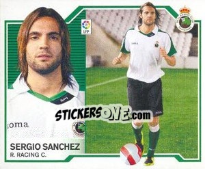 Sticker Sergio Sanchez (Coloca) - Liga Spagnola 2007-2008 n. 414 - Colecciones ESTE