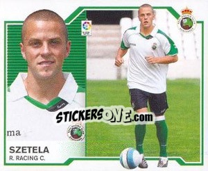Cromo Szetela (Coloca) - Liga Spagnola 2007-2008 n. 418 - Colecciones ESTE