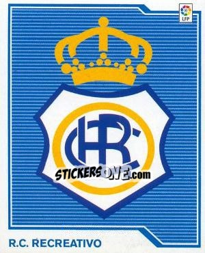 Sticker Escudo RECREATIVO - Liga Spagnola 2007-2008 n. 421 - Colecciones ESTE
