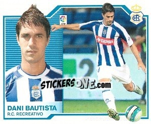 Sticker Dani Bautista - Liga Spagnola 2007-2008 - Colecciones ESTE