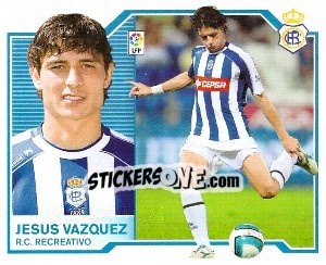 Cromo Jesus Vázquez - Liga Spagnola 2007-2008 - Colecciones ESTE